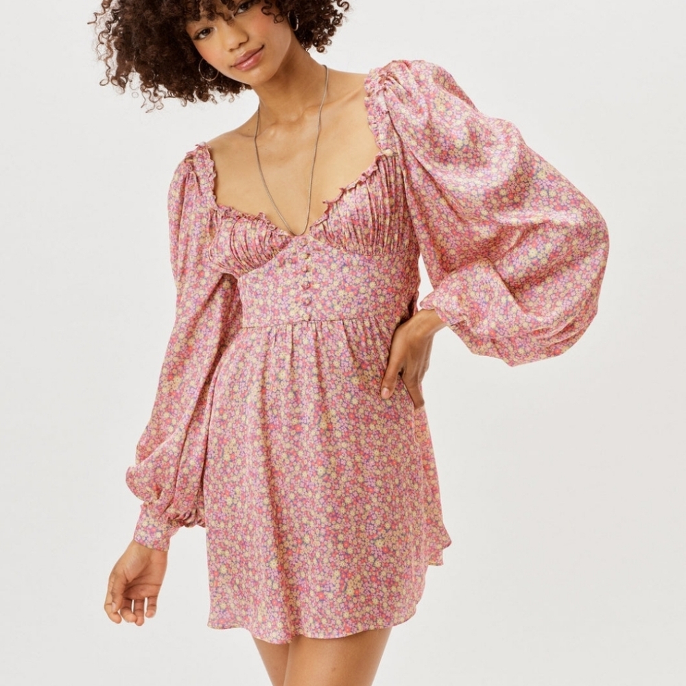For Love and Lemons Laurie Mini Dress